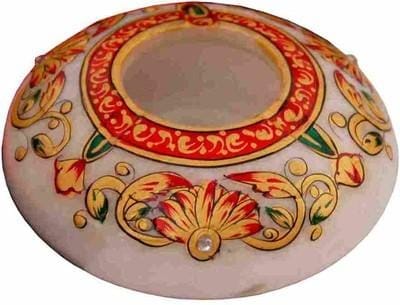 Marble Round Ashtray, Multicolor (ashtray03)