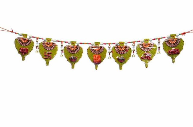 Traditional Door Hanging Bandhanwar or Toran - Pipal (bj16)