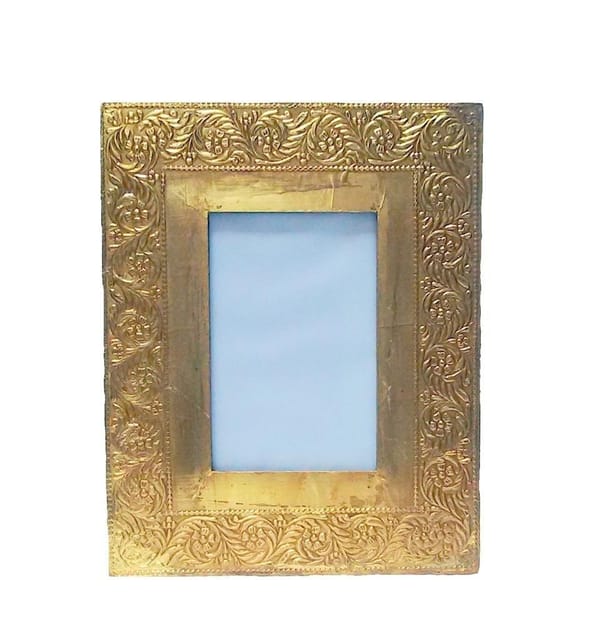 Brass and Wooden Photoframe (pf56)