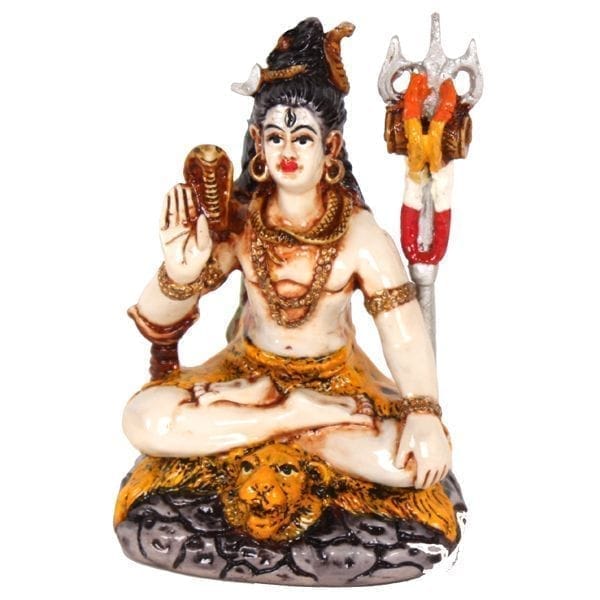 Mahadev/ Shivji Idol for Table top , Car Dashboard Idol 2x2x4 inch (10143)