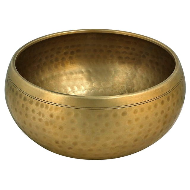 handmade 4.5 Inches Bell Metal Tibetan Buddhist Singing Bowl (10639b)