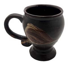 Ceramic Trophy Goblet Design Tea Cup Coffee Mug: Glazed Finish, Design Award Mug Return Gift On Kids Birthdays (10055F)