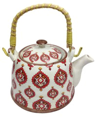 Beautifully Painted Ceramic Kettle (10541)