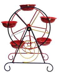 Iron Cup-Cake Stand 'Carnival':  Serving Set For Dips, Chutneys, After-mint (11216)